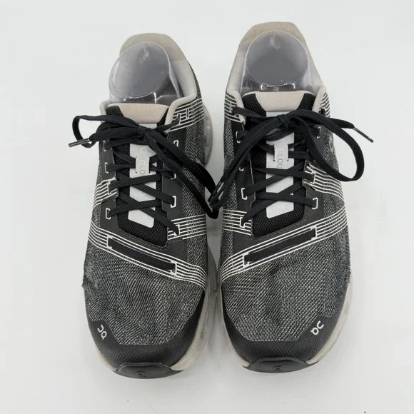 On Cloud Running Shoes Mens 9.5 Black Glacier Cloudgo Sneakers - Picture 5 of 9